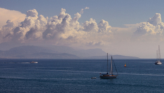 French Riviera - Blue from Antibes (Alpes-Maritimes - Antibes) by ribo26