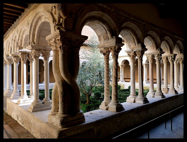 Le Cloître de la cathédrale Saint-Sauveur (Bouches-du-Rhône - Aix-en-Provence) par J@nine