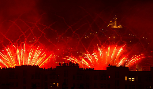 Firework / Feu d'artifice à Marseille par _Syla_