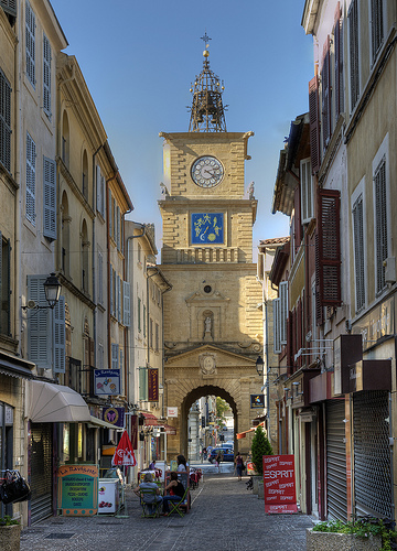 Clock Tower, Salon de Provence by philhaber
